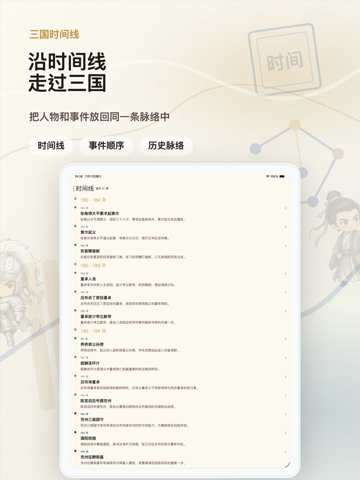 沿时间线走过三国